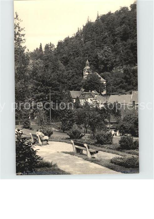 Oybin Sachsen Kurpark Bergkirche