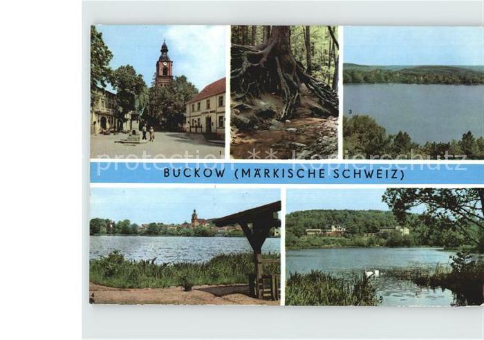 Buckow Maerkische Schweiz Schermuetzelsee Buckowsee Griepensee