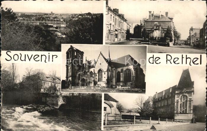 Rethel Ardennes Stadtansicht