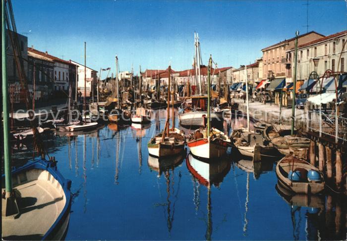 Cesenatico Hafen-Kanal