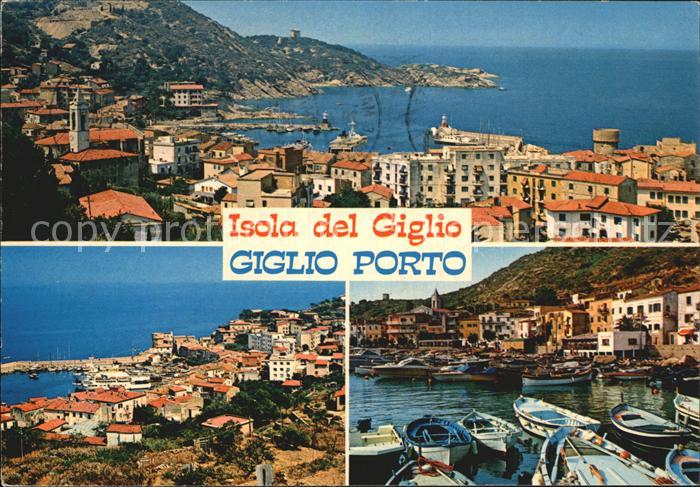 Isola del Giglio Stadtansicht