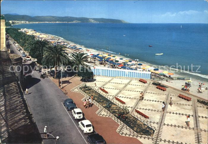 Ceriale Liguria Strandpromenade