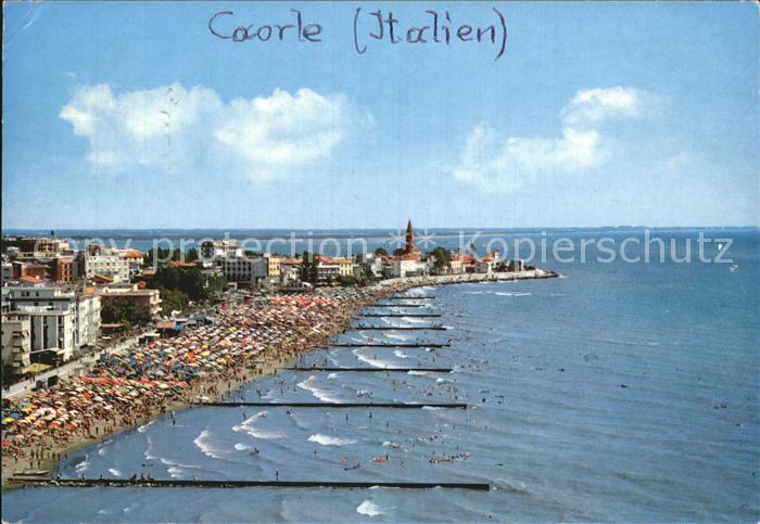 Caorle Venezia Fliegeraufnahme