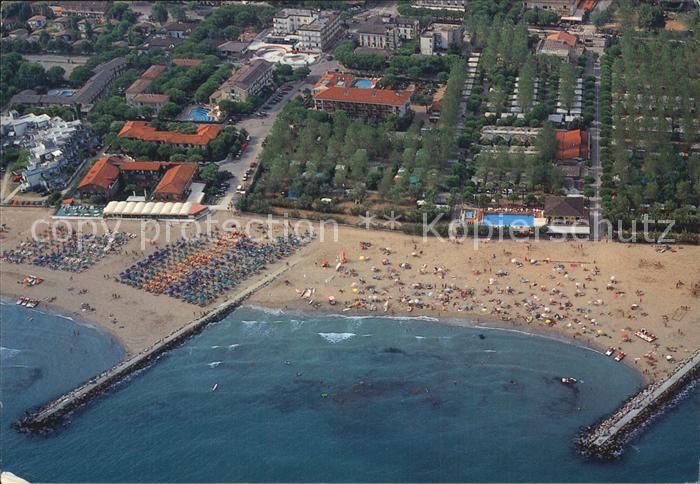 Cavallino Venezia Strand Fliegeraufnahme