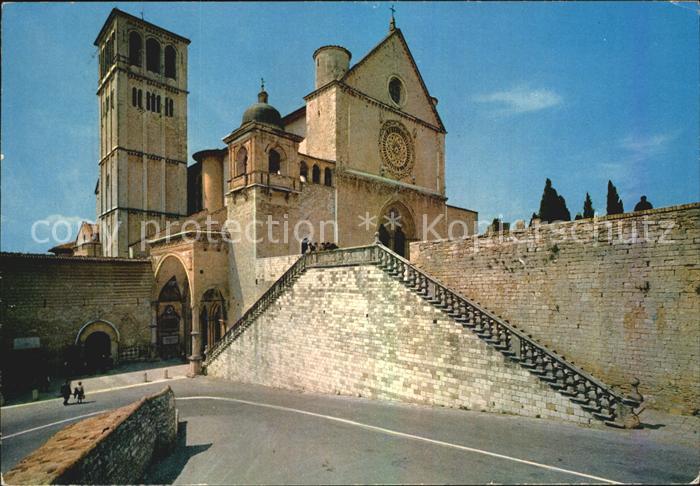 Assisi Umbria Basilika des Heiligen Franziskus