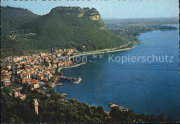 Gardasee Lago di Garda Fliegeraufnahme