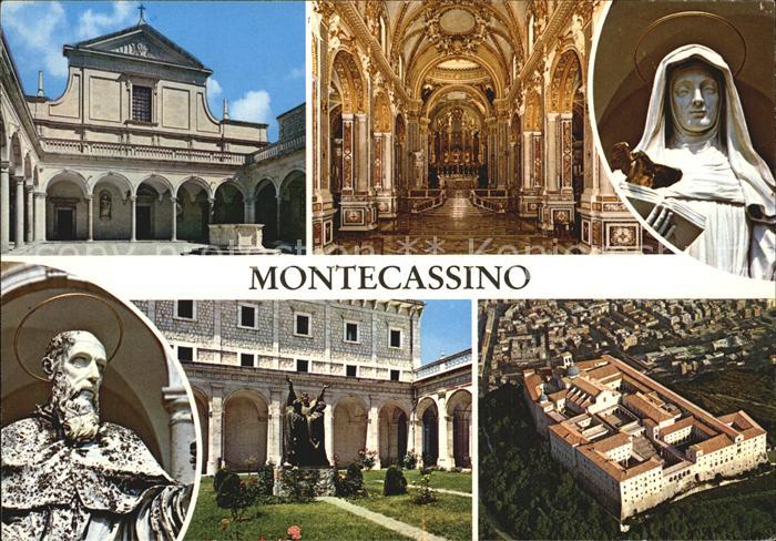 Montecassino Abbazia Fliegeraufnahme