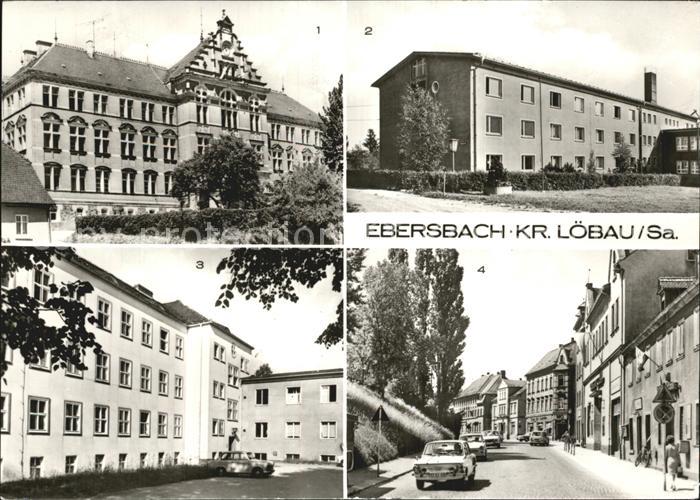 Ebersbach Sachsen Hainschule Wohnheim Anne Frank Bahnhofstrasse Krankenhaus