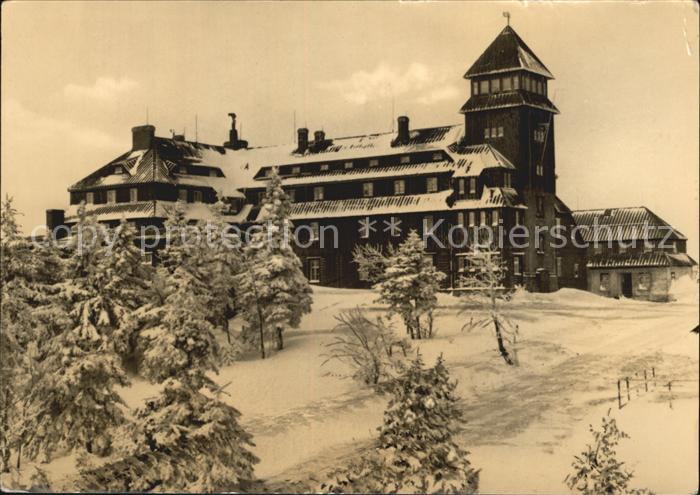 Oberwiesenthal Erzgebirge Fichtelberghaus