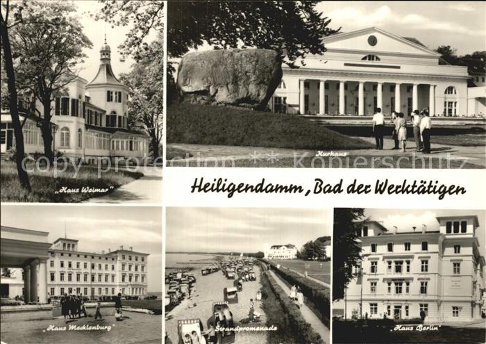 Heiligendamm Ostseebad Bad der Werktaetigen Haus- Weimar Mecklenburg Berlin Stra