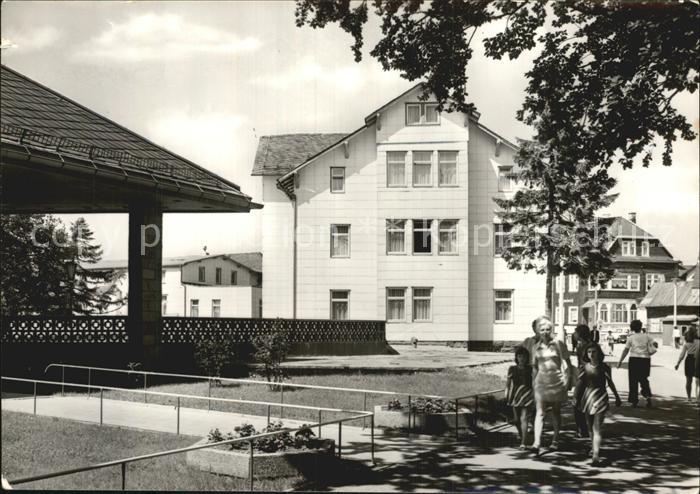 Oberhof Thueringen Richard Eiling Heim Erholungsheim der Zentrag