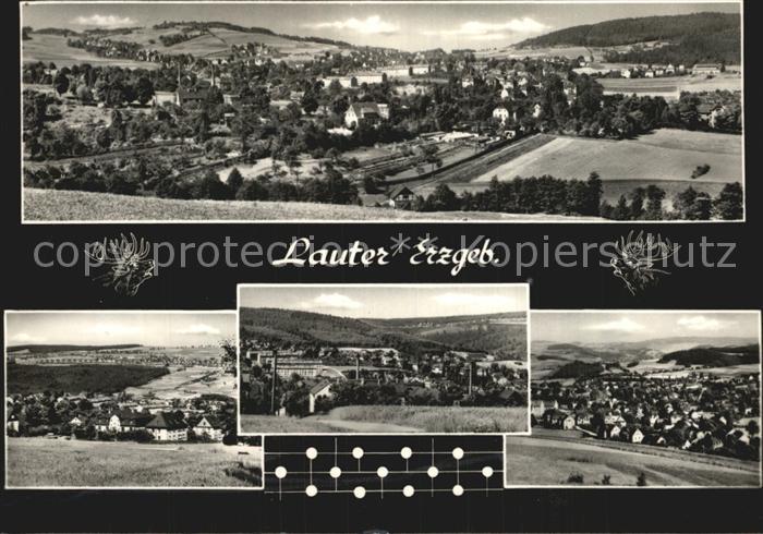 Lauter Schwarzenberg Erzgebirge Teilansichten