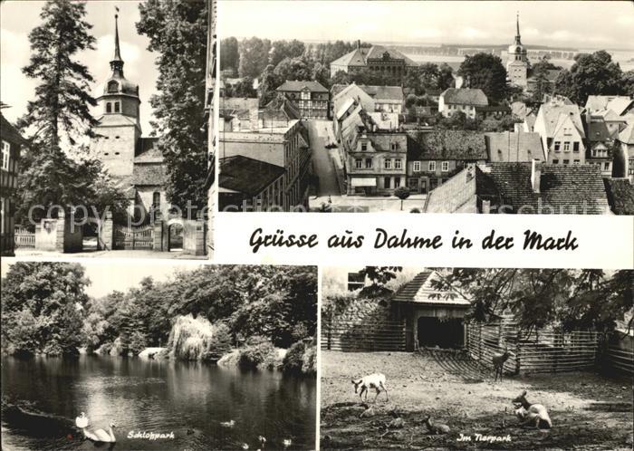 Dahme Mark Tierpark Schlosspark