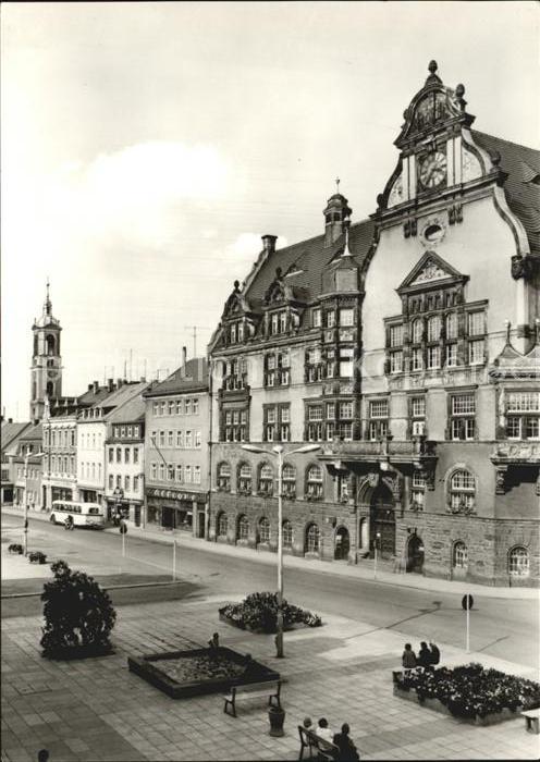 Werdau Sachsen Marktplatz