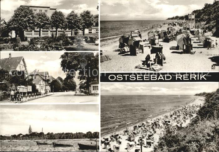 Rerik Ostseebad Kulturhaus Leuchtturmstrasse am Haff Strand