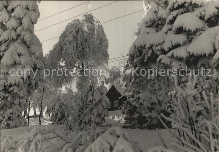 Marienberg Erzgebirge Winter
