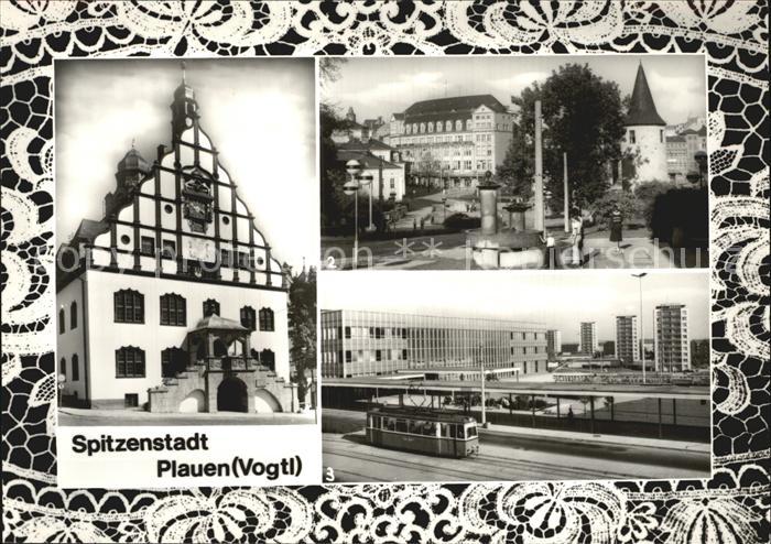 Plauen Vogtland Altes Rathaus Bahnhof