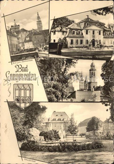 Bad Langensalza Schwefelbad Kulturhaus Drei-Tuerme-Blick