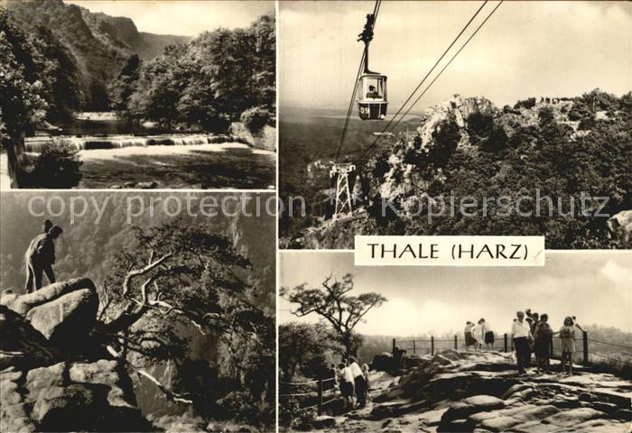 Thale Harz Bodetal Personenschwebebahn Rosstrappe