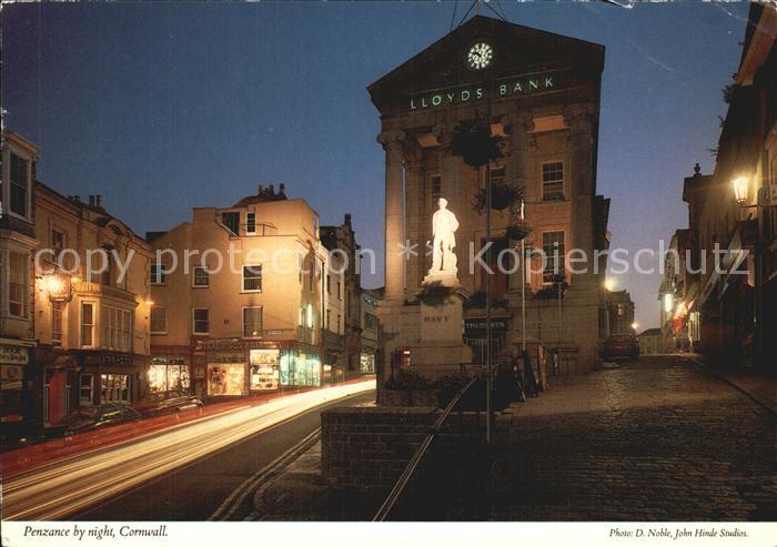 Cornwall Torpoint Penzance by night