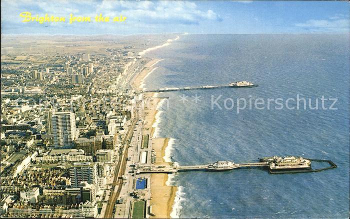 Brighton East Sussex Fliegeraufnahme