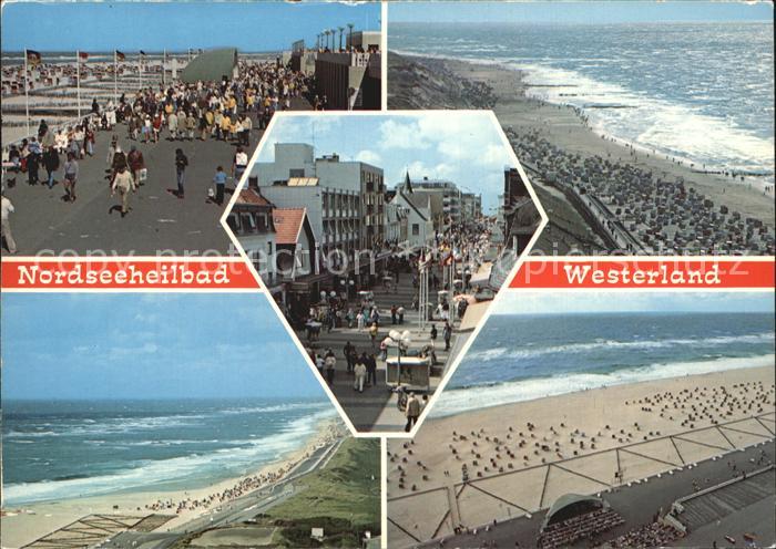 Westerland Sylt Strand Promenade