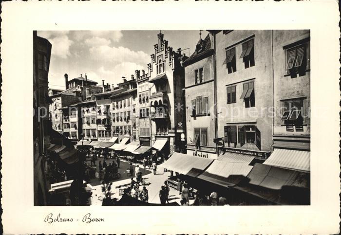 Bozen Suedtirol Obstmarkt