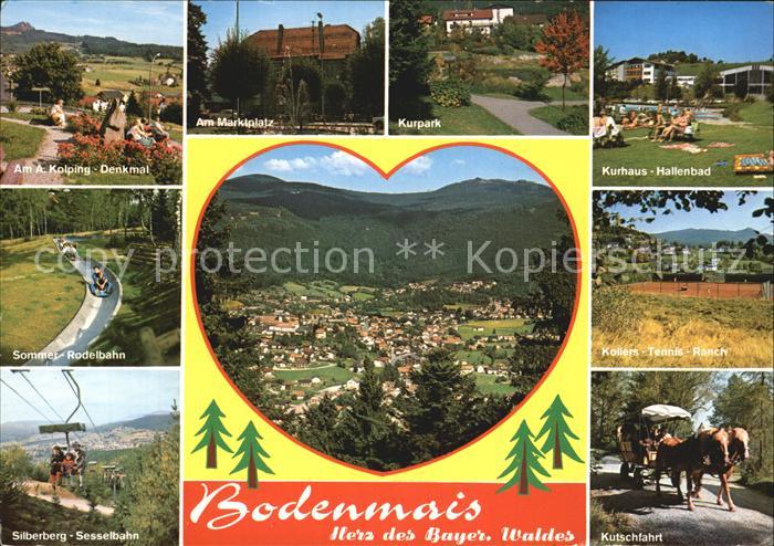 Bodenmais Kurhaus-Hallenbad Marktplatz Silberberg-Sesselbahn