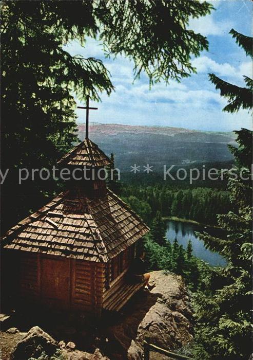 Thurmansbang Deutscher Nationalpark Rachelkapelle Rachelsee