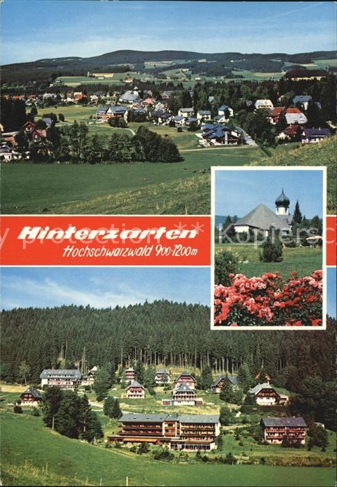 Hinterzarten Breisgau-Hochschwarzwald BW Dorfansicht