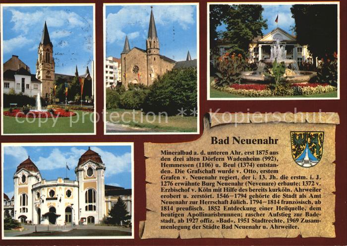 Bad Neuenahr-Ahrweiler Kirche Rathaus