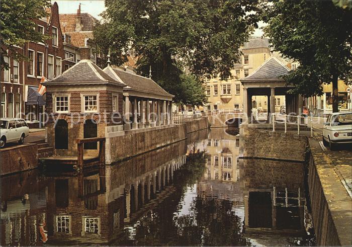 Gouda Visbank en Korenbeurs aan de Gouwe