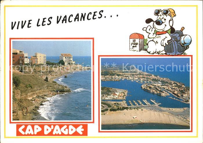 Cap-d Agde Fliegeraufnahme