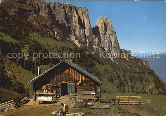 Seiser Alm Dolomiten Saltnerhuette Tschabiet