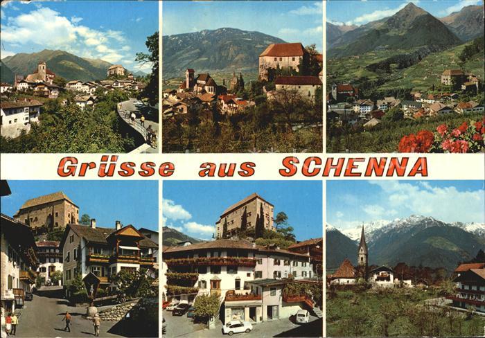 Schenna Meran Schloss Teilansicht