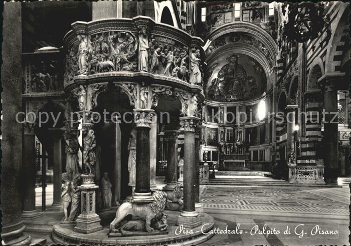 Pisa Cattedrale Pulpito