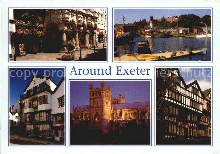 Exeter Turks Head and Guildhall the Canal Vic Guy