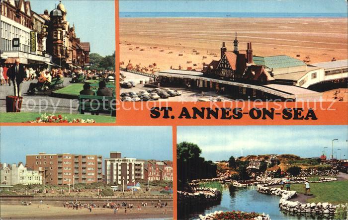 St Annes on Sea The Square the Promenade the Pier Entrance