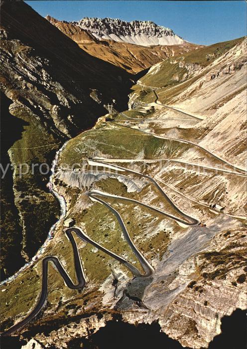 Stilfserjoch Passo dello Stelvio Nationalpark Stilfserjochstrasse