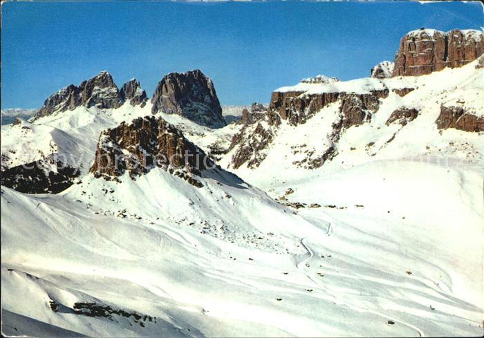 Dolomiten Pordoijoch Langkofelgruppe