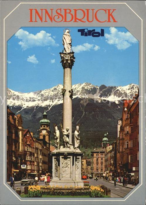 Innsbruck Maria-Theresien-Strasse Annasaeule