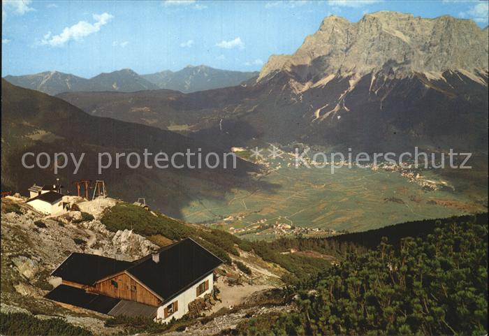 Lermoos Tirol Sessellift Grubigstein Bergstation Grubigsteinhuette