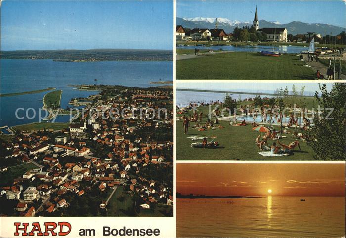 Hard Vorarlberg Schwimmbad Stadtansicht