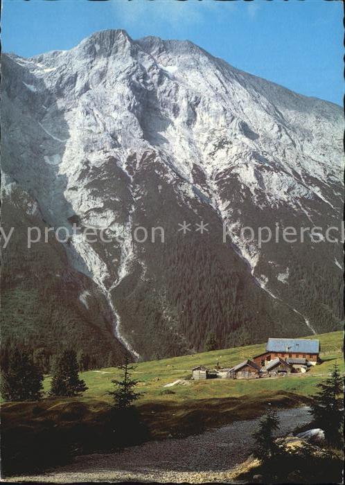 Leutasch Haemmermoosalm Leutascher Gaistal Hohe Munde