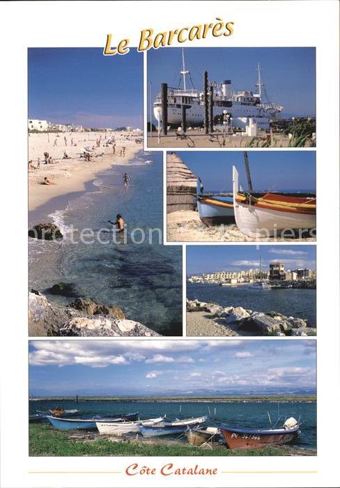 Le Barcares Strand Hafen Panorama