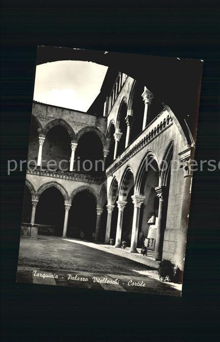 Tarquinia Palazzo Vitelleschi Cortile
