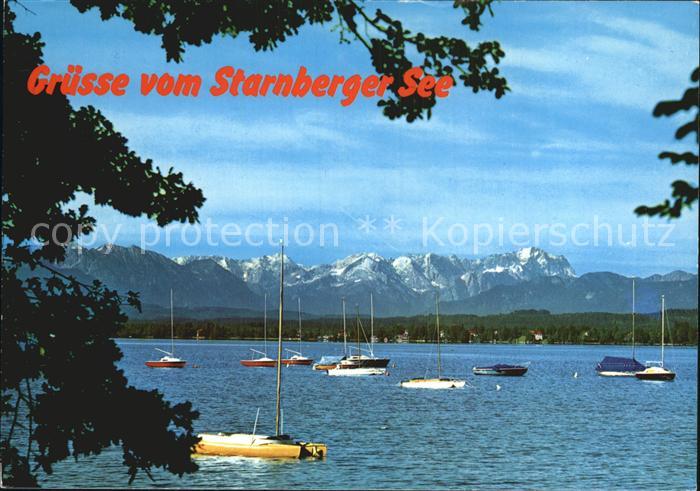 Starnberg Starnbergersee Bayern Zugspitzgruppe
