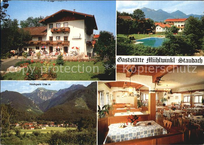Staudach Oberbayern Gaststaette Muehlwinkl