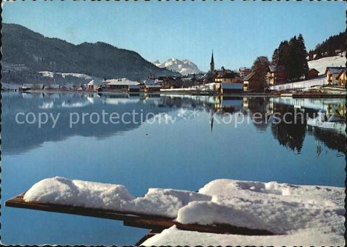 Techendorf Weissensee Winter