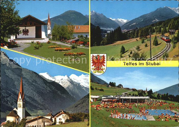 Telfes Stubai Musikpavillon Stubaitalbahn Schwimmbad